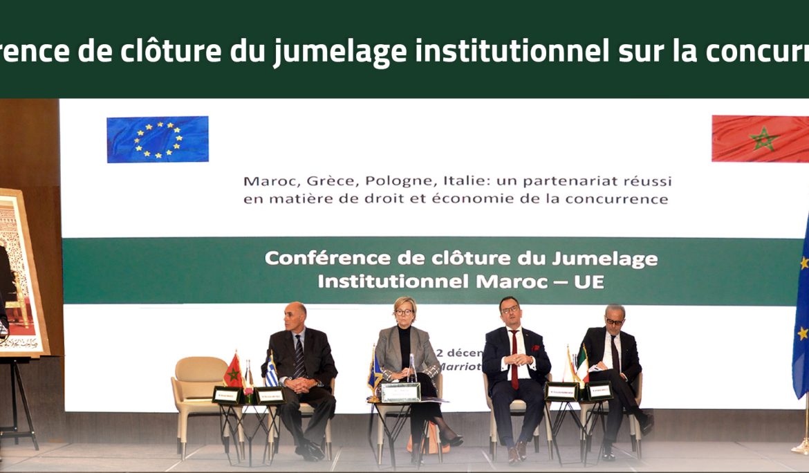 Communiqué conjoint relatif à la Conférence de clôture du jumelage institutionnel sur la concurrence