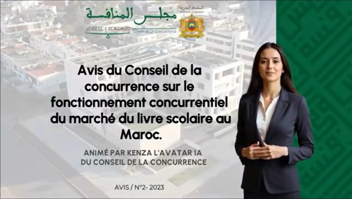Presentation of the results of the opinion of the Competition Council on the competitive functioning of the school book market in Morocco.