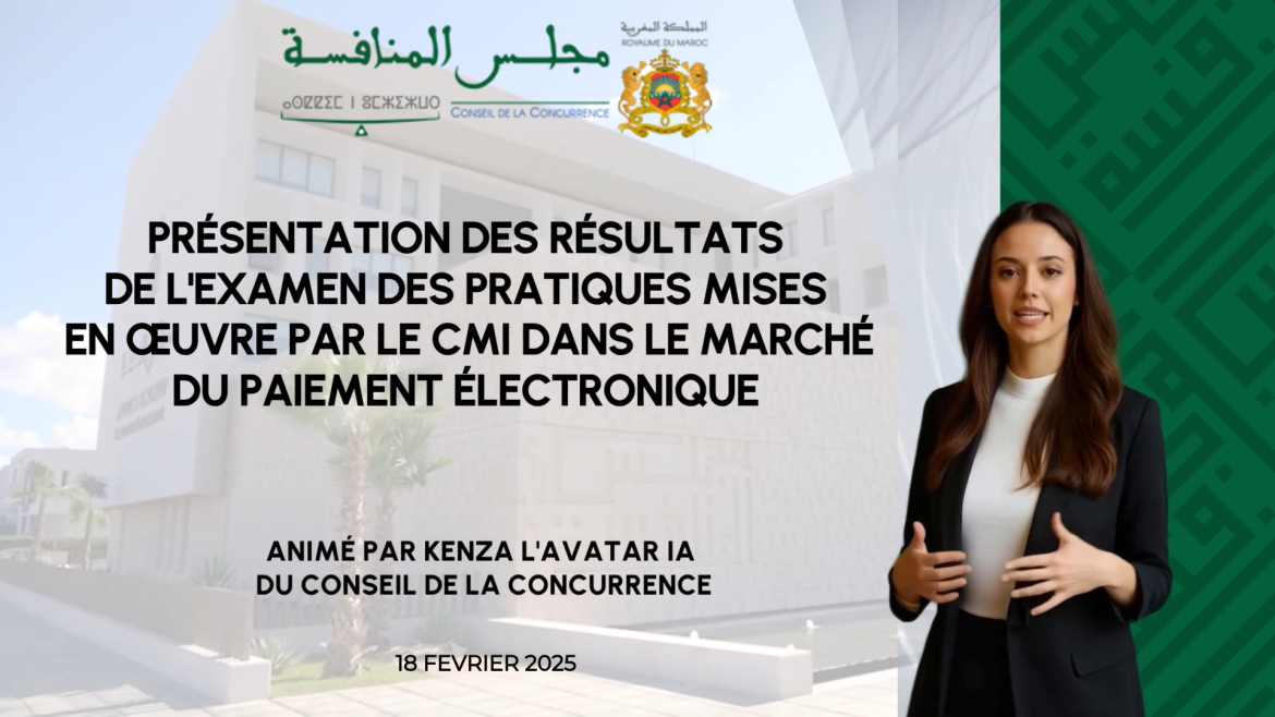 Presentation of the results of the examination of the practices implemented by the CMI in the electronic payment market.